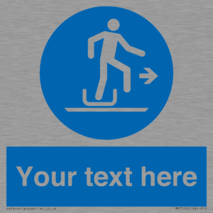 Custom Alighting from a toboggan to the right